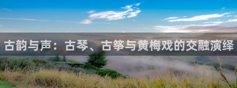 凯发k8娱乐是国内平台?：古韵与声：古琴、古筝与黄梅戏的交融